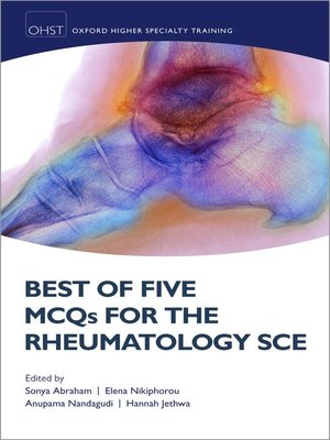 cover image of Best of Five MCQs for the Rheumatology SCE